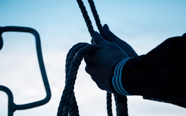 USS Theodore Roosevelt Indian Island Sunset