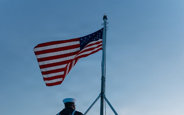USS Theodore Roosevelt Indian Island Sunset