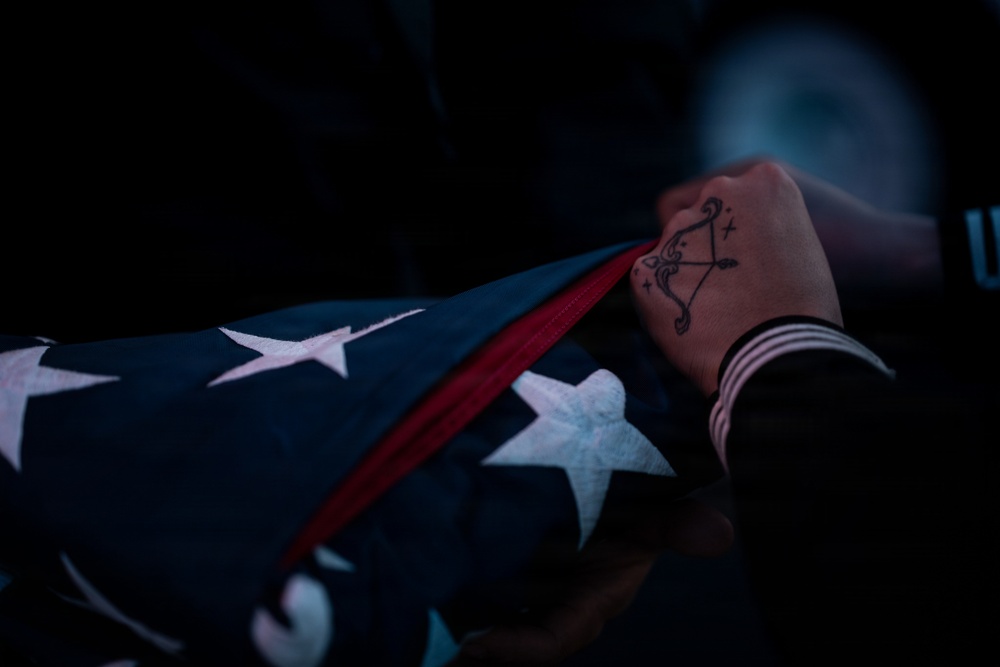 USS Theodore Roosevelt Indian Island Sunset
