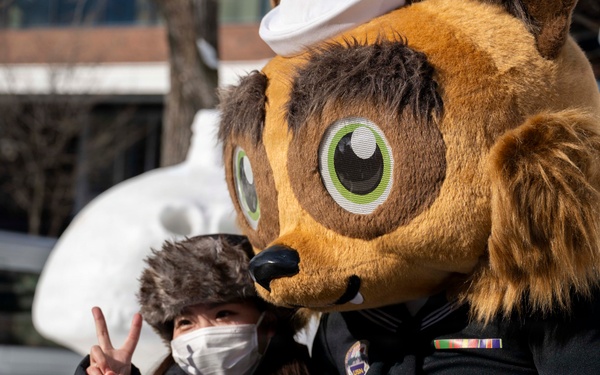 Sailors From Naval Air Facility Misawa participate in the 2026 Sapporo Snow Festival