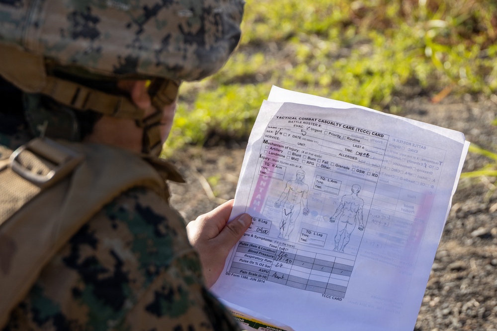 Joint Training: Navy Hospital Corpsmen and Marines Train Together at Bellows