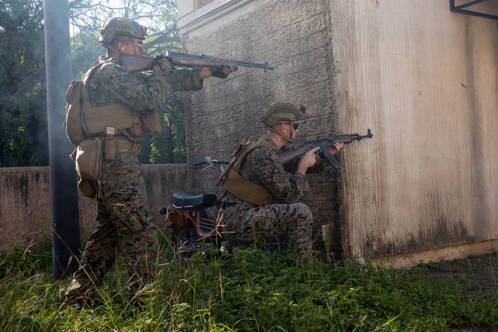 Joint Training: Navy Hospital Corpsmen and Marines Train Together at Bellows