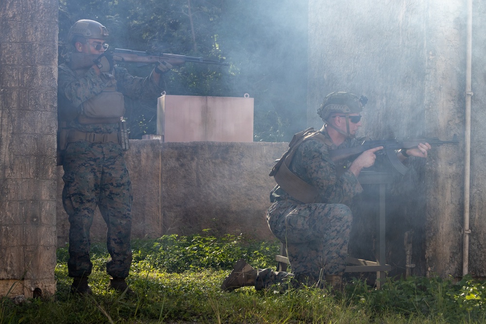 Joint Training: Navy Hospital Corpsmen and Marines Train Together at Bellows