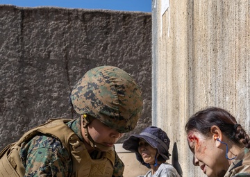 Joint Training: Navy Hospital Corpsmen and Marines Train Together at Bellows