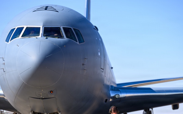 KC-46A Arrives at the 378th AEW for the First Time, Brings Advanced Refueling Capability
