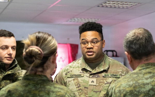 53rd Brigade Support Battalion integrates with Kosovo Security Forces during mass casualty training walk-through exercise