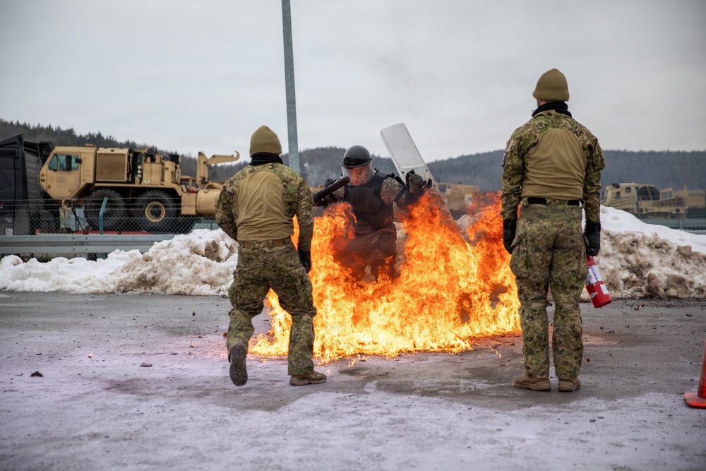 Task Force Gator JMRC Fire Phobia training 2026
