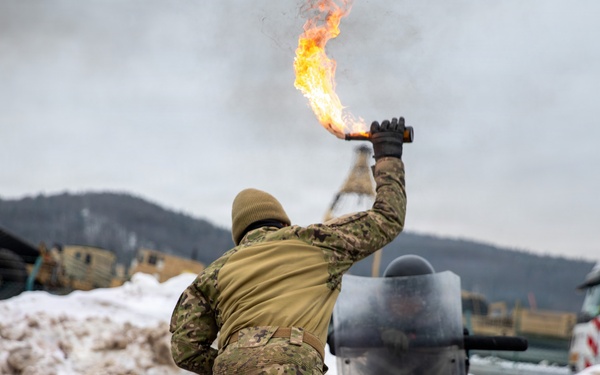 Task Force Gator JMRC Fire Phobia training 2026