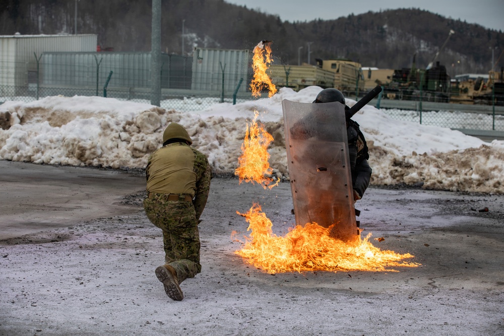 Task Force Gator JMRC Fire Phobia training 2026