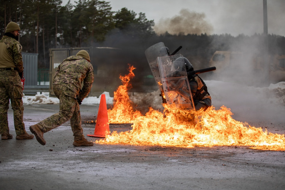 Task Force Gator JMRC Fire Phobia training 2026