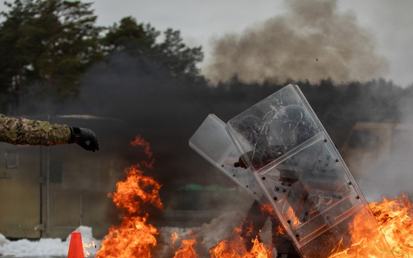 Task Force Gator JMRC Fire Phobia training 2026