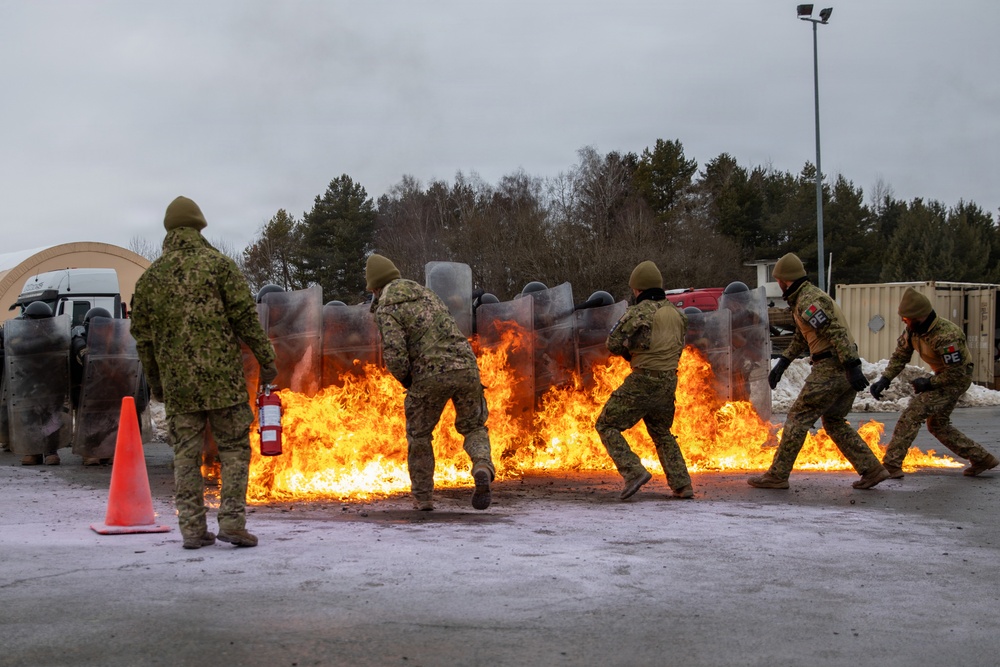 Task Force Gator JMRC Fire Phobia training 2026