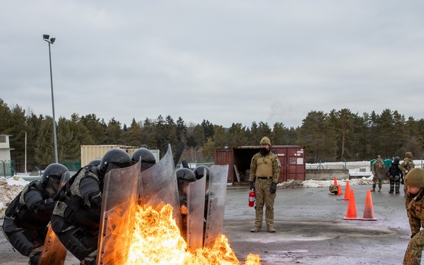 Task Force Gator JMRC Fire Phobia training 2026