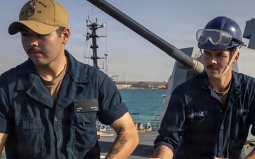 USS Delbert D. Black (DDG 119) Arrives at Jeddah, Saudia Arabia