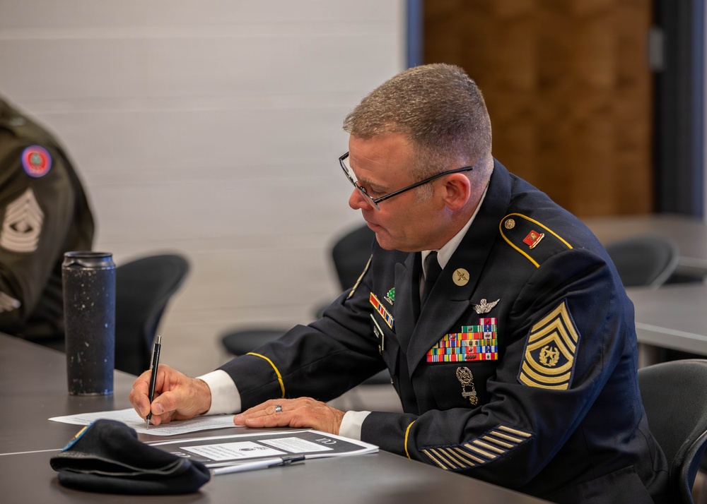 Soldiers compete in 30th Troop Command Best Warrior Competition