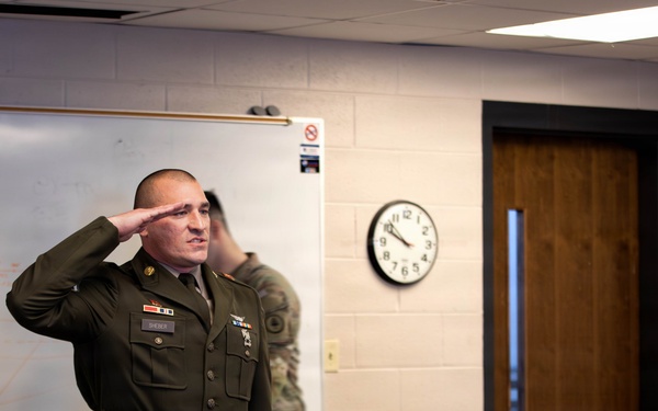 Soldiers compete in 30th Troop Command Best Warrior Competition