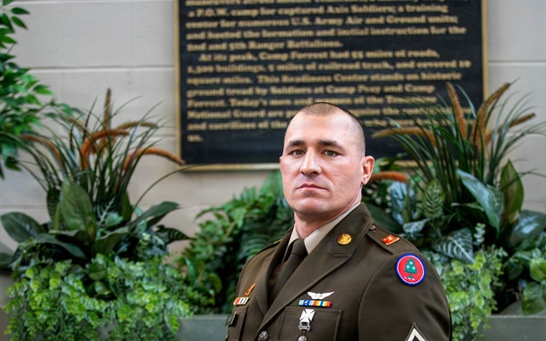 Soldiers compete in 30th Troop Command Best Warrior Competition