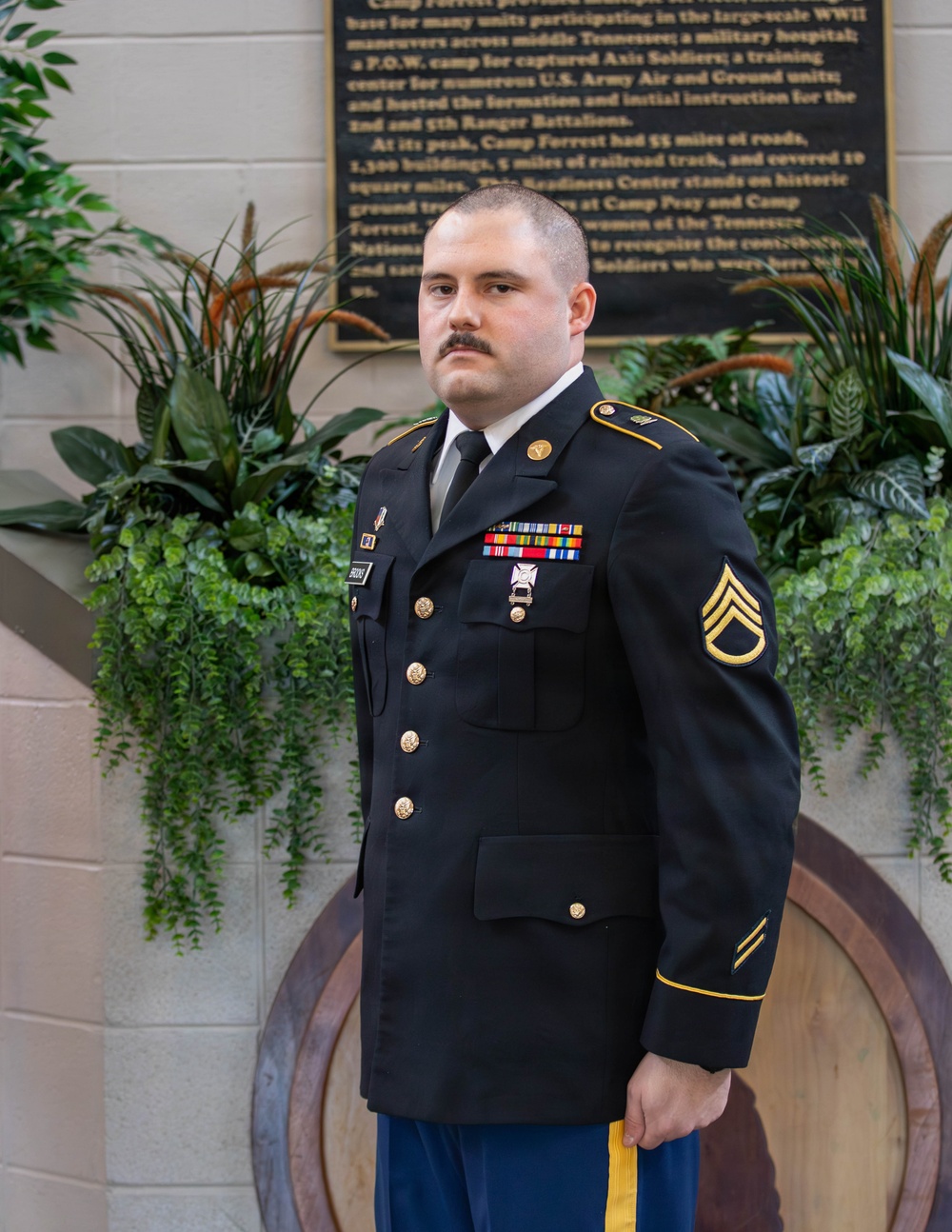 Soldiers compete in 30th Troop Command Best Warrior Competition