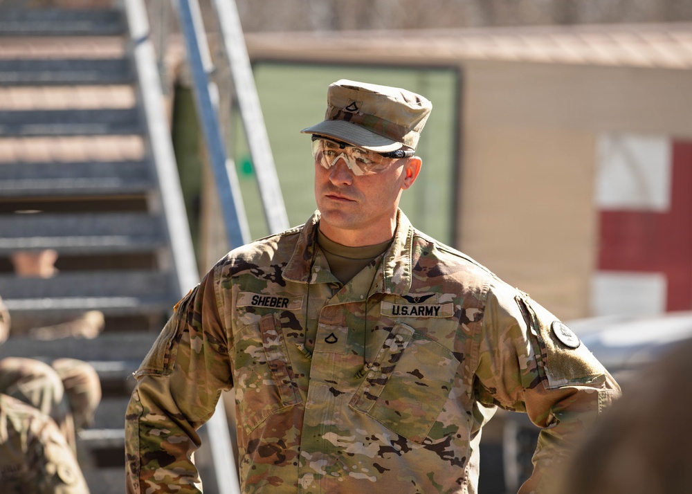 Soldiers compete in 30th Troop Command Best Warrior Competition