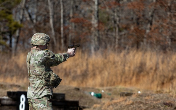 Soldiers compete in 30th Troop Command Best Warrior Competition