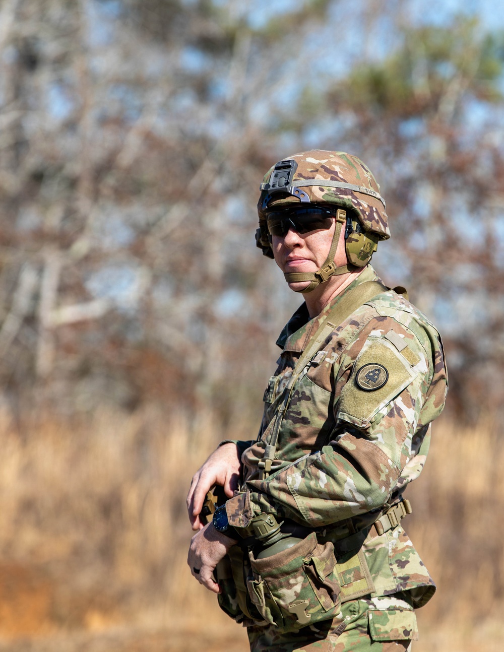 Soldiers compete in 30th Troop Command Best Warrior Competition