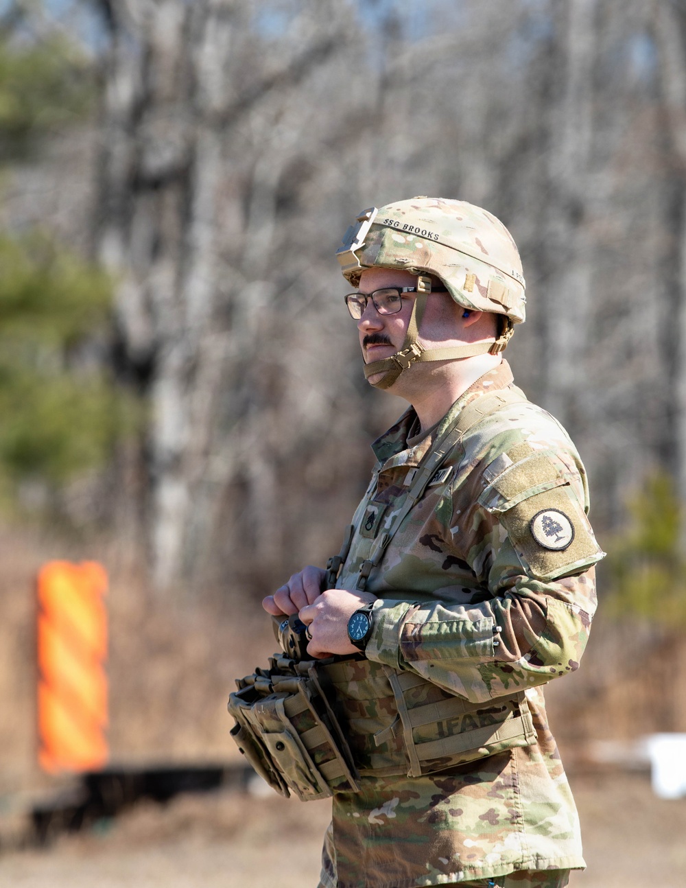 Soldiers compete in 30th Troop Command Best Warrior Competition