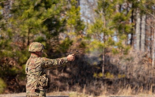 Soldiers compete in 30th Troop Command Best Warrior Competition