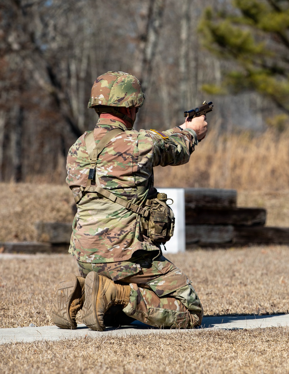 Soldiers compete in 30th Troop Command Best Warrior Competition
