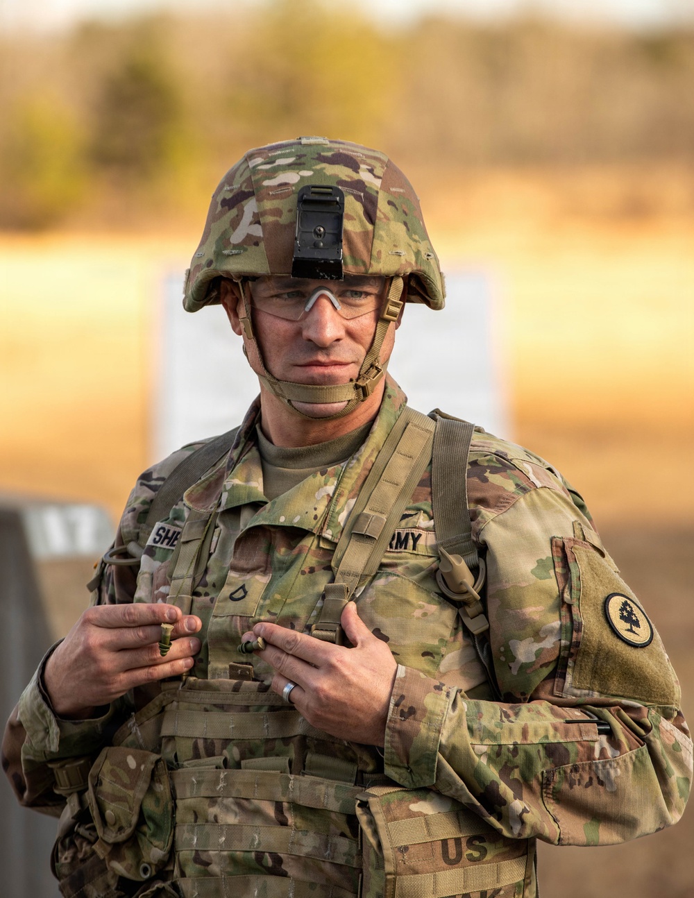 Soldiers compete in 30th Troop Command Best Warrior Competition