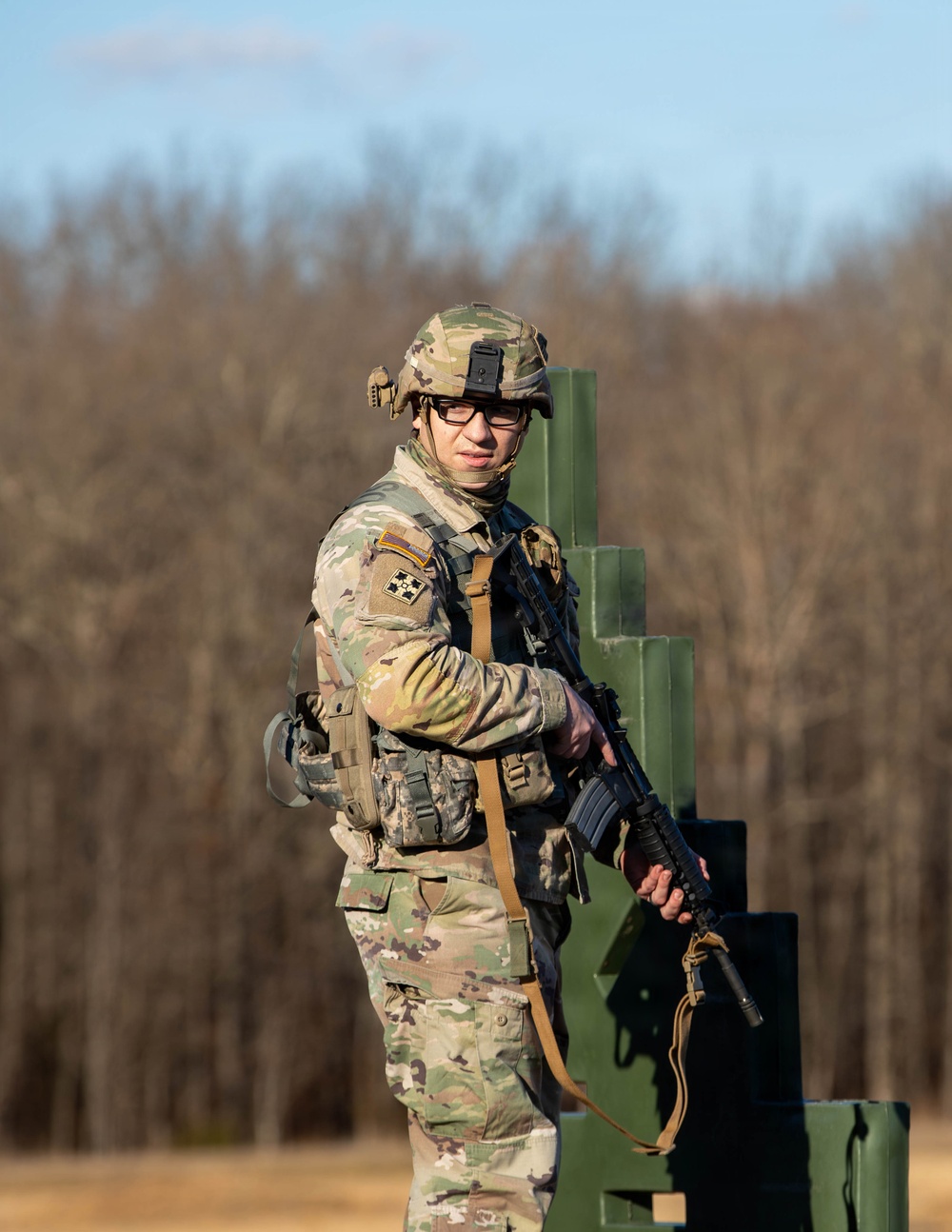 Soldiers compete in 30th Troop Command Best Warrior Competition