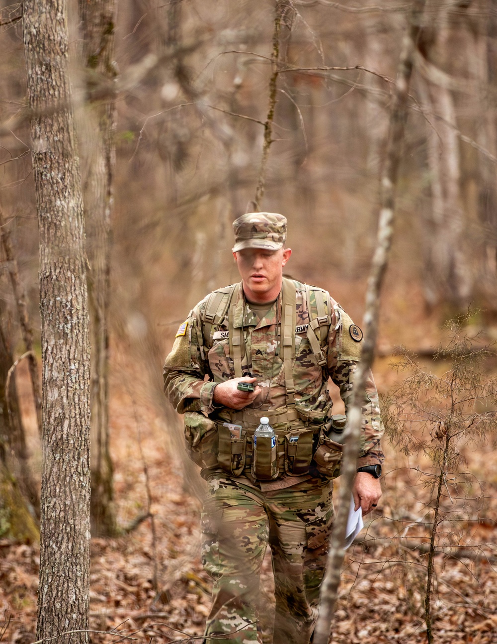 Soldiers compete in 30th Troop Command Best Warrior Competition