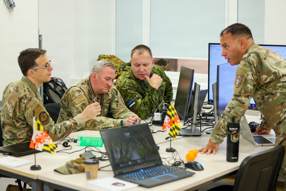 Maryland National Guard participates in Crossed Swords 25 with Estonian partners