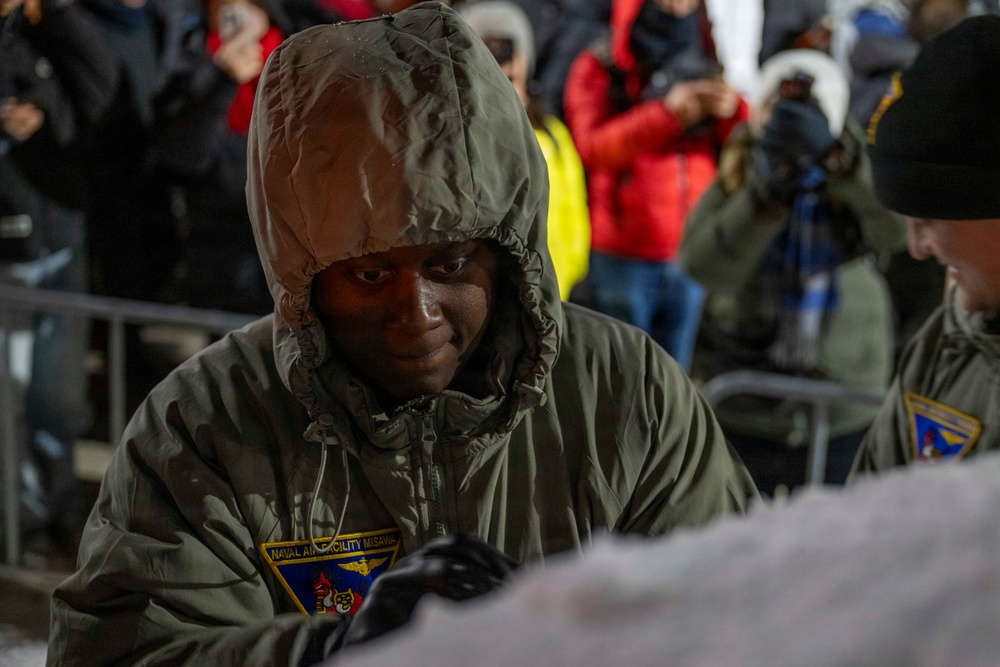 Sailors From Naval Air Facility Misawa participate in the 2026 Sapporo Snow Festival