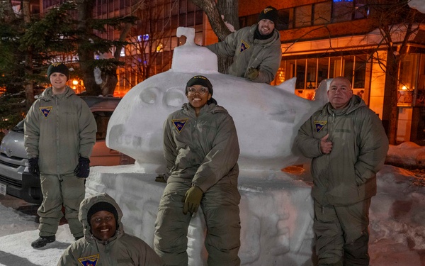 Sailors From Naval Air Facility Misawa participate in the 2026 Sapporo Snow Festival