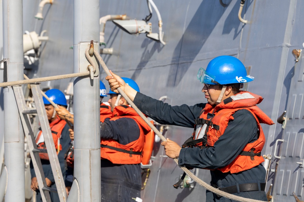 USS Stockdale (DDG 106) Small Boat Operations
