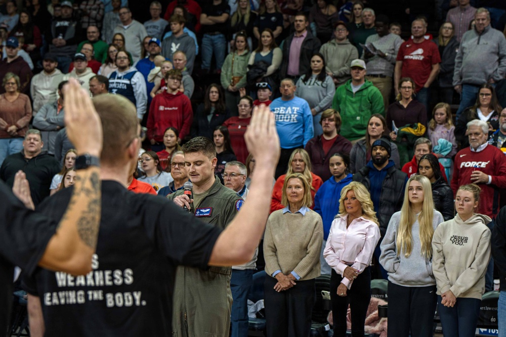 Swear-in Ceremony for South Dakota Recruits
