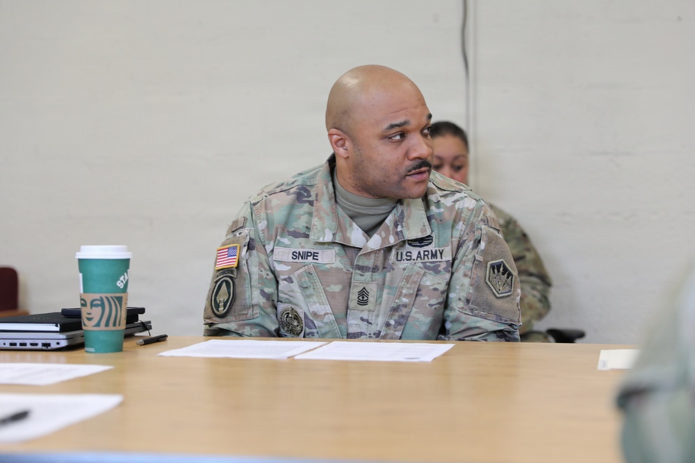 336th Expeditionary MI Brigade Junior and NCO Promotion Board