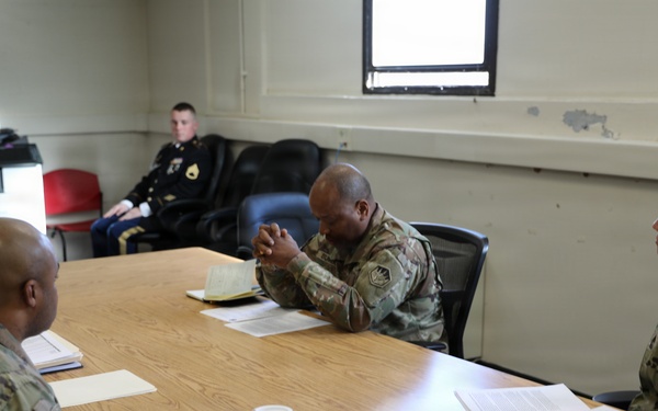 336th Expeditionary MI Brigade Junior and NCO Promotion Board