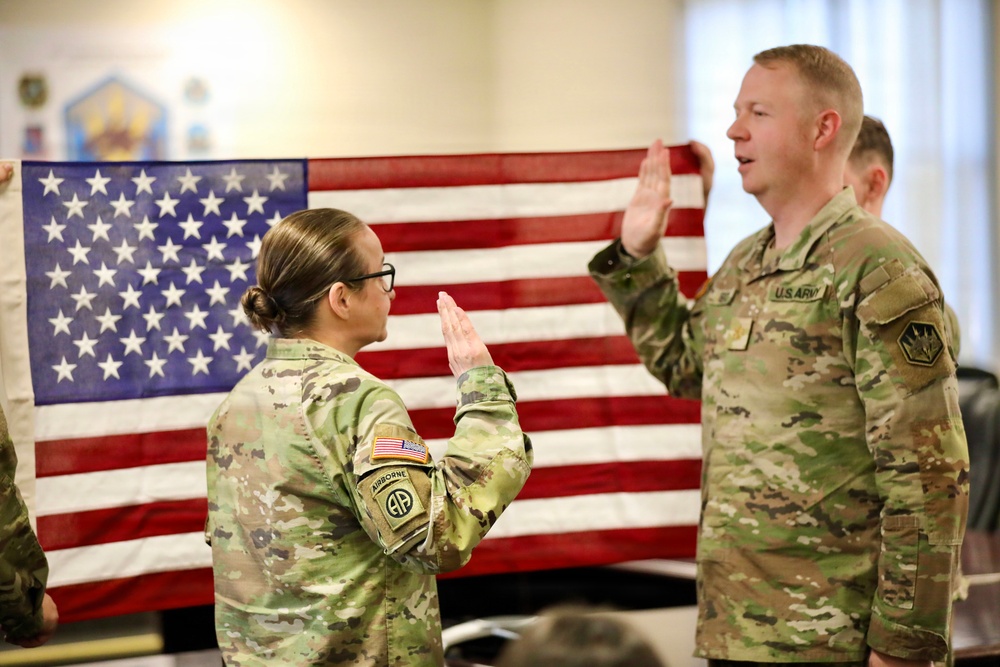 HHC, 336th E-MIB Captain to Major Promotion Ceremony