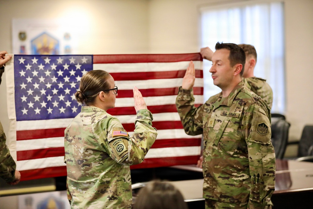 HHC, 336th E-MIB Captain to Major Promotion Ceremony