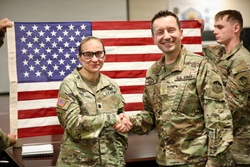 HHC, 336th E-MIB Captain to Major Promotion Ceremony [Image 10 of 14]