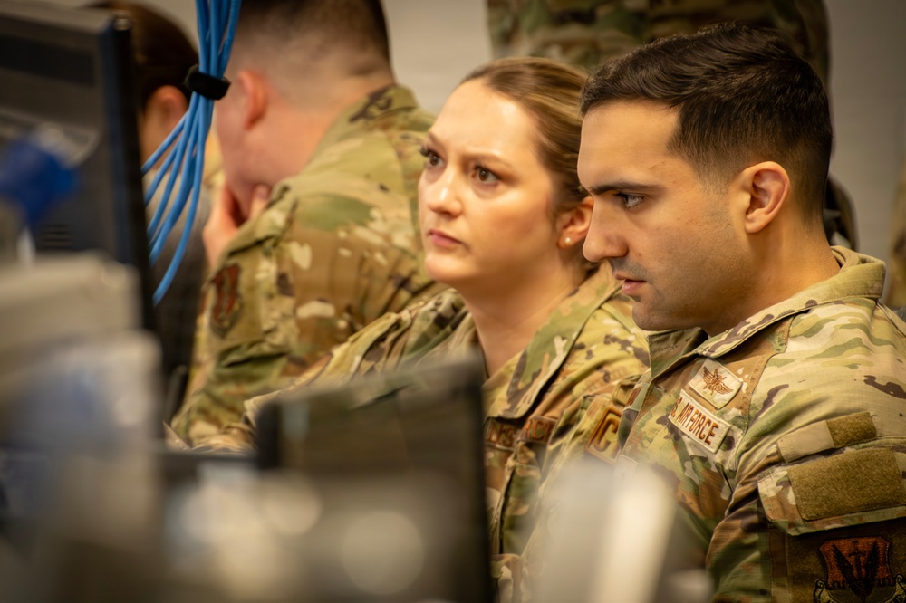 The 179th Cyber Operations Group Participates in a Capture the Flag Cyber Competition