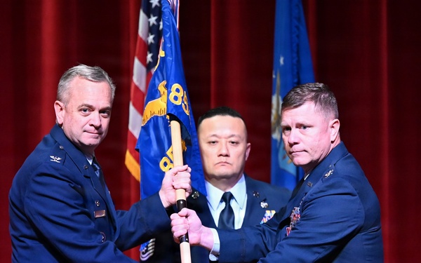 854th Combat Operations Squadron welcomes new commander entering 2026