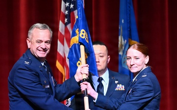 854th Combat Operations squadron welcomes new commander entering 2026