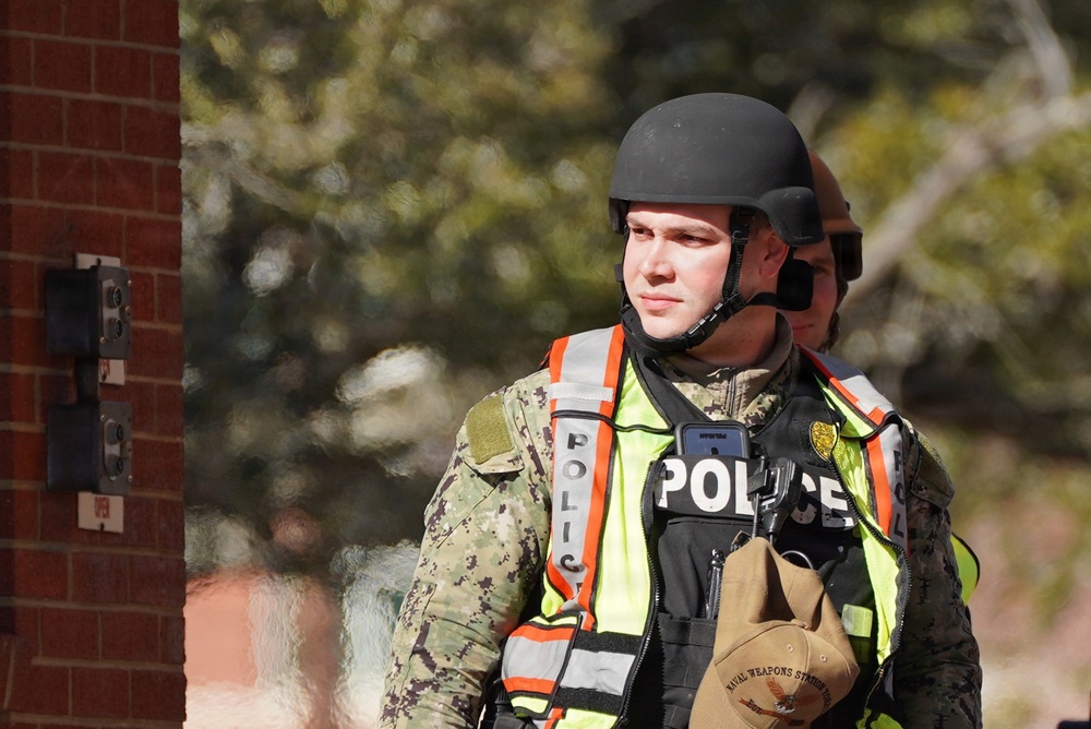 Naval Weapons Station Yorktown's Security Department participates in exercise Citadel Shield-Solid Curtain 2026