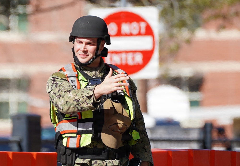 Naval Weapons Station Yorktown's Security Department participate in annual Force Protection Exercise