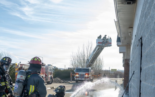 Structural Fire Training with Boise Fire
