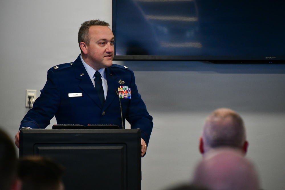 104th Fighter Wing Promotes Matthew West to Lieutenant Colonel