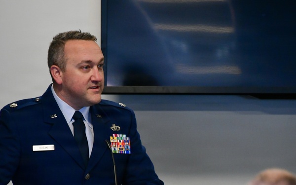 104th Fighter Wing Promotes Matthew West to Lieutenant Colonel