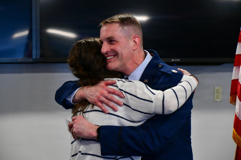 104th Fighter Wing Promotes Matthew West to Lieutenant Colonel